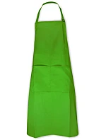 The One Towelling Apron Zásterka s náprsenkou 48.1048 limetková