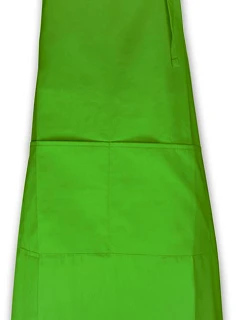The One Towelling Apron Zásterka s náprsenkou 48.1048 limetková