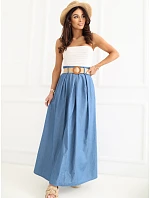 Sukňa MI SD A308911.05 modrá