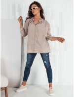 Dámske tričko NEBREDA beige FashionStreet DY0390