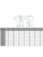 Kyokushinkai karate kimono 8 oz - 180 cm 06198-150 - MASTERS