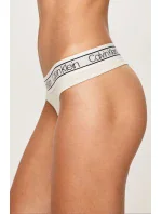 Tanga QF5234E-OW5 béžové - Calvin Klein Tanga QF5234E-OW5 béžové - Calvin Klein