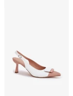 Lodičky s ihlovým podpätkom model 211030 Krok vo veľkom štýle Lodičky s ihlovým podpätkom model 211030 Krok vo veľkom štýle