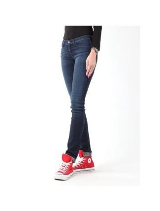 Wrangler Courtney jeans blue shelter W23SU466N Wrangler Courtney jeans blue shelter W23SU466N