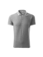 Pánske polo tričko Malfini Urban M MLI-21912 tmavo šedá melanž - Malfini