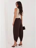 RV DR 9719 1.22 tmavohnedé tepláky