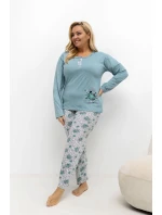 Pohodlné pyžamo pre plnoštíhly model 221190 Forever Pink