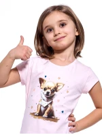 Cornette Detské dievčenské tričko 493/112 Chihuahua w/r 98-128 Cornette Detské dievčenské tričko 493/112 Chihuahua w/r 98-128