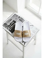 Dámske papuče pre mladých LEVI'S VPOL0251S-3923 Gold with Glitter