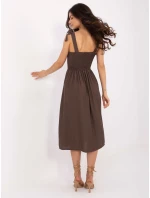 Šaty MI SK A1830.69 tmavohnedé