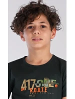 Detské pyžamo kapri Army Detské pyžamo kapri Army