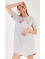 Dámska nočná košeľa s krátkym rukávom Cassie