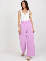 Nohavice DHJ SP 8390.70 light purple