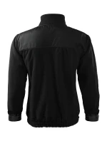 Bunda Hi-Q fleece unisex black 01 (štítok značky)