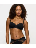 Dámska podprsenka Wild Azalea Florale WHP - BLACK - black 0004 - TRIUMPH