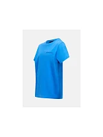 Detské tričko PEAK PERFORMANCE Jr Original Small Logo Tee, modrá farba