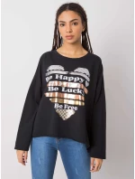 Blúzka DHJ BZ 21103.06P čierna