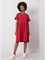 Šaty RV SK 5576.04 tmavo červená Šaty RV SK 5576.04 tmavo červená