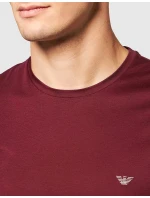 Pánske tričko 110853 1A538 - 00076 - Bordo - Emporio Armani