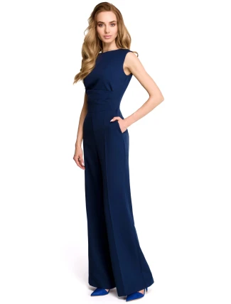 Dámsky overal S115 Tmavomodrá - Stylove Dámsky overal S115 Tmavomodrá - Stylove