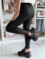 Dámske voskované legíny s vysokým pásom NIVANA black FashionStreet UY2295 Dámske voskované legíny s vysokým pásom NIVANA black FashionStreet UY2295