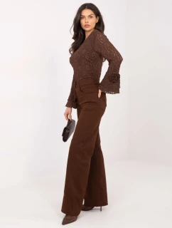 Nohavice LK SP 510106.14P hnedé