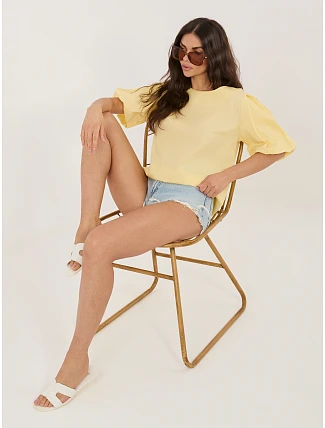 Blúzka MI BZ 3391.71 svetložltá