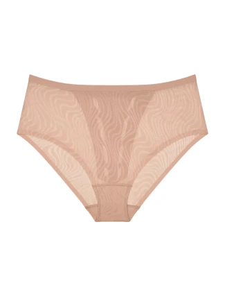 Triumph Shape Smart Ellipse Maxi nohavičky - BROWN - béžová 00EP - TRIUMPH Triumph Shape Smart Ellipse Maxi nohavičky - BROWN - béžová 00EP - TRIUMPH