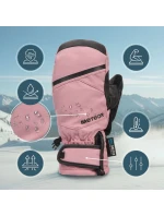 Zimné rukavice Meteor Hazy XS ružová/čierna