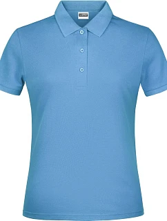 Daiber JN 791 Dámske piqué polo 02.0791 nebesky modré