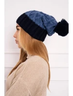 Milano fleecová čiapka K203 denim+blue Milano fleecová čiapka K203 denim+blue