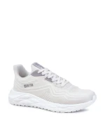 Lekkie Męskie Buty Sportowe Big Star KK174017 Białe