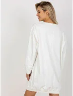 Mikina VI BL 3212.15X bielo-zelená