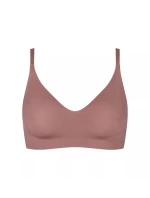 Dámska podprsenka ZERO Microfibre 2.0 Bralette - CACAO - kakaová 1141 - SLOGGI Dámska podprsenka ZERO Microfibre 2.0 Bralette - CACAO - kakaová 1141 - SLOGGI