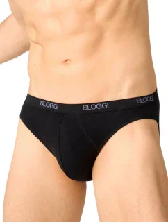 Pánske nohavičky Basic mini black - Sloggi