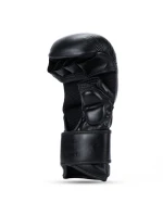 Tréningové rukavice MMA M - Warrior Black - LegacySeries