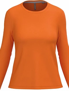 Kariban K 383 Dámske tričko s dlhým rukávom 20.K383 oranžové