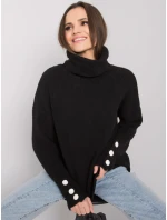 Dámsky sveter LC SW 15 2.01 čierny