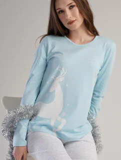 Dámske pyžamo dlhé Jeleň