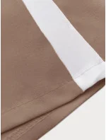 Dámske voľné nohavice v karamelovej farbe s lampášmi (764ART) Dámske voľné nohavice v karamelovej farbe s lampášmi (764ART)