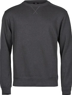 Tee Jays TJ 5504 Mikina Interlock 18.5504 tmavošedá