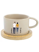 Personalizovaný keramický hrnček „MAKRONKA“ s párom Personalizovaný keramický hrnček „MAKRONKA“ s párom