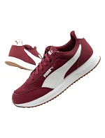 Športová obuv Puma pánske tenisky R78 Lightwind pohodlné módne bordová farba