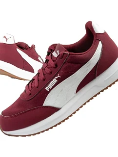 Športová obuv Puma pánske tenisky R78 Lightwind pohodlné módne bordová farba