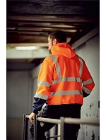 Mikina s kapucňou Yoko HVK 05 Hi-Vis 79.VK05, žltá, vysoká viditeľnosť Mikina s kapucňou Yoko HVK 05 Hi-Vis 79.VK05, žltá, vysoká viditeľnosť