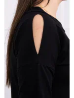 Šaty s potlačou Dream black