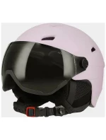 Dámska lyžiarska prilba so zabudovanými okuliarmi 4FWAW23AHELF032-56S Light Pink - 4F Dámska lyžiarska prilba so zabudovanými okuliarmi 4FWAW23AHELF032-56S Light Pink - 4F