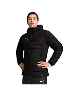 Pánske bundy Puma Team Additions Hooded Padded Jacket black 659795 03 pánske