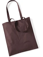 Westford Mill W 101 Bavlnená taška „Bag for Life“ 50.0101 čokoládová