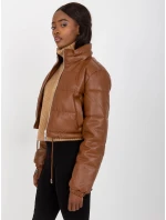 Dámsky kabát NM KR D2 3820 hnedý